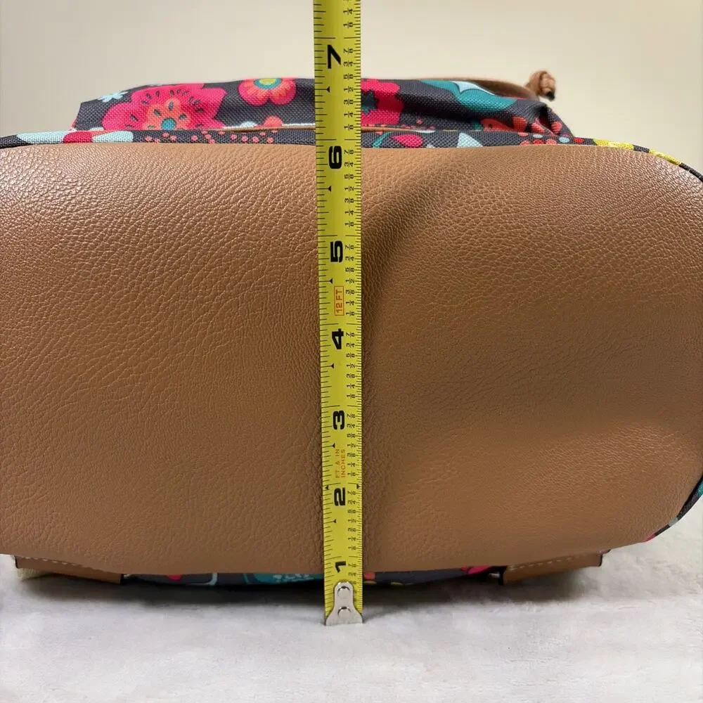 Lily Bloom Backpack Playful Garden Cats Eco-friendly Grey/Multi-Color Charity - Picture 14 of 15